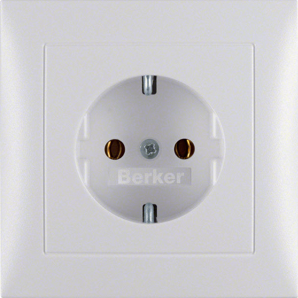 Hager Berker S.1/B.3/B.7 Wandcontactdoos (WCD-schakelmateriaal) - 47429909