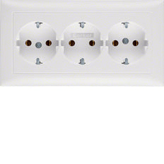 Hager Berker S.1/B.3/B.7 Wandcontactdoos (WCD-schakelmateriaal) - 47661909