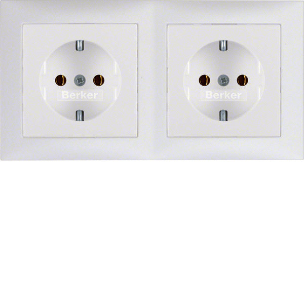 Hager Berker S.1/B.3/B.7 Wandcontactdoos (WCD-schakelmateriaal) - 47209909