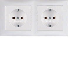 Hager Berker S.1/B.3/B.7 Wandcontactdoos (WCD-schakelmateriaal) - 47209909