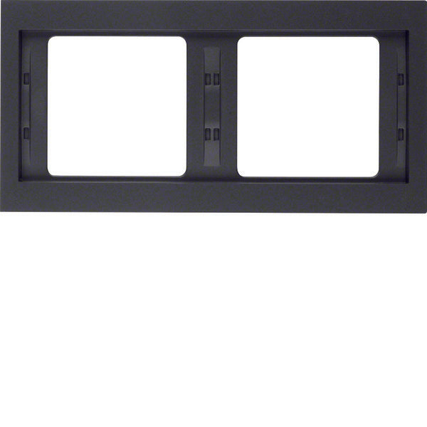 Hager Berker K.1 Afdekraam Schakelmateriaal - 13637006