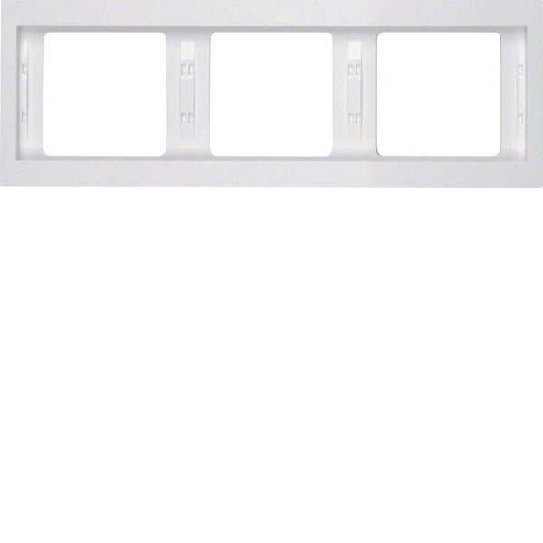 Hager Berker K.1 Afdekraam Schakelmateriaal - 13737009