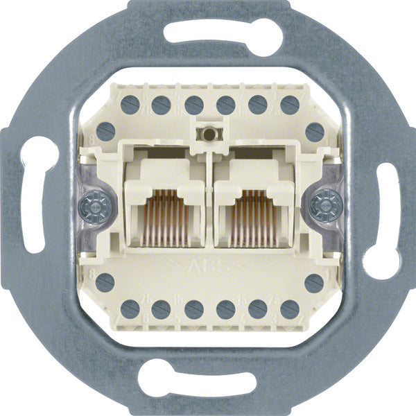 Hager Berker Datacontactdoos Aderpaar - 4539
