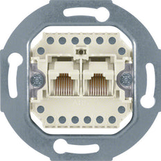 Hager Berker Datacontactdoos Aderpaar - 4539