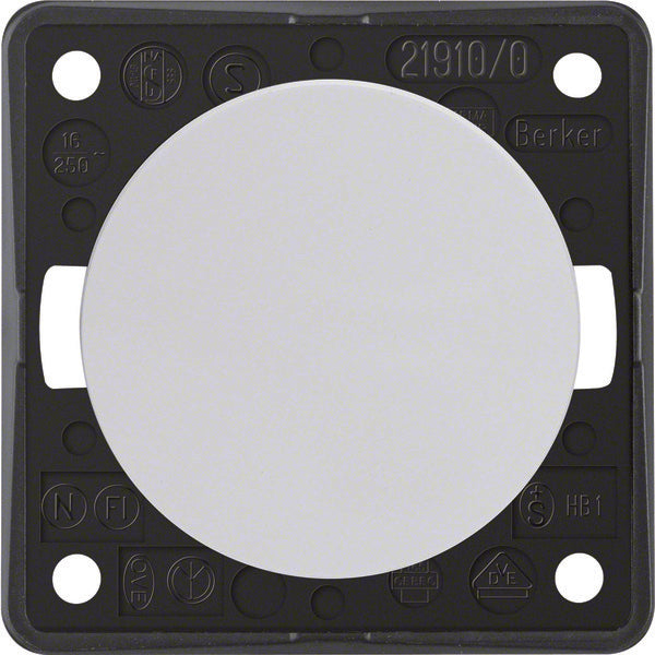 Hager Berker Integro Drukknop - 936712509