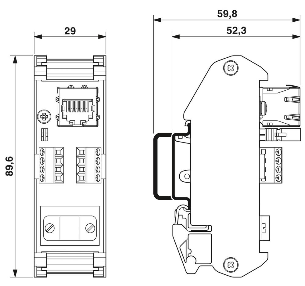 Phoenix Contact FL Patchkabel Aderpaar Voor de industrie - 2901643