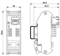 Phoenix Contact FL Patchkabel Aderpaar Voor de industrie - 2901645