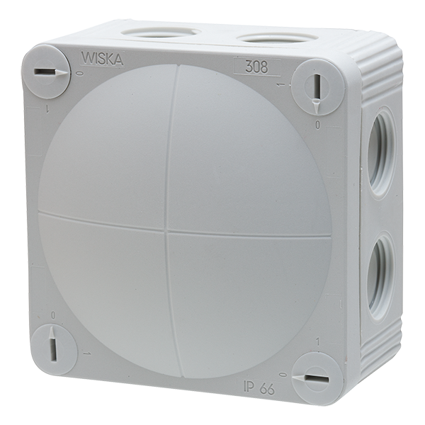 Wiska CombI Opbouw wand-/plafonddoos - 10060400 [2 stuks]