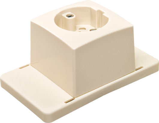 ABB 3611 Afdekking Met 16A Perilex Stopcontact Gerecycled Plastic - 1SPA007160F9225