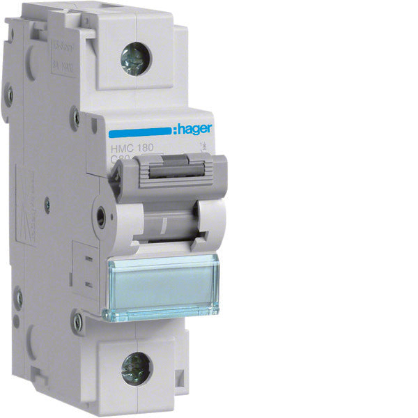 Hager HMC Stroomonderbreker - HMC180