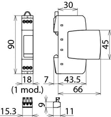 DEHN DEHNrail Overspanningsbeveiliging - 953205