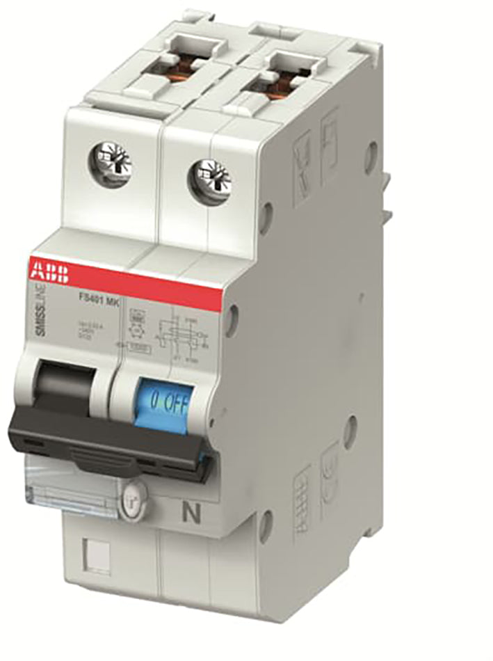 ABB Smissline RCBO C10 30mA 10kA Aardlekautomaat - 2CCL562110E0104