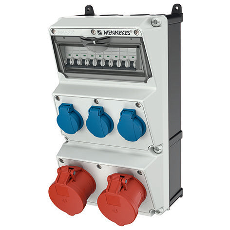 Mennekes AMAXX CEE Stekkerdoos Combinatie - 930054