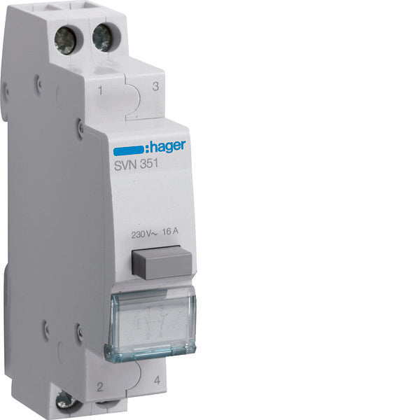 Hager Signaalmodules & Drukknoppen Modulaire Drukknop - SVN351