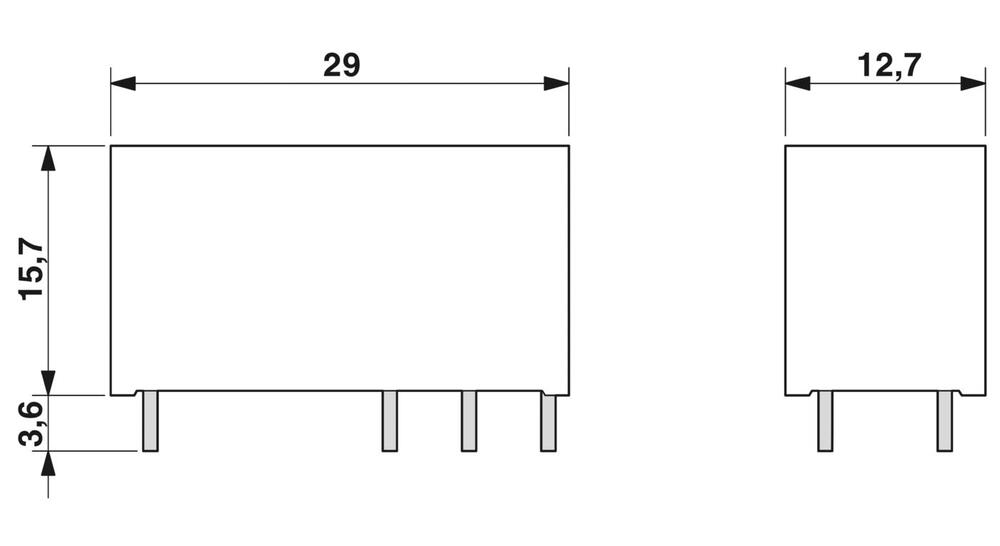 Phoenix Contact REL Hulprelais - 2961312 [2 stuks]