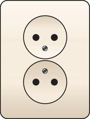 Niko originele Wandcontactdoos (WCD schakelmateriaal) - 100-67410