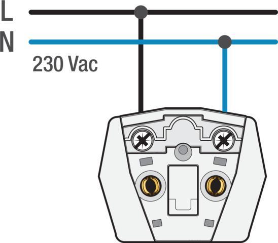 Niko originele Wandcontactdoos (WCD schakelmateriaal) - 100-67410