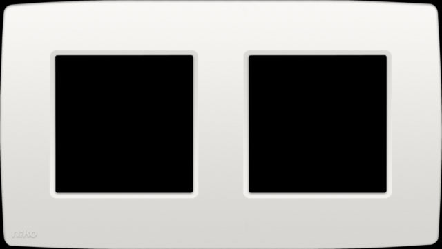 Niko Origineel Afdekraam Schakelmateriaal - 101-76800 [2 stuks]