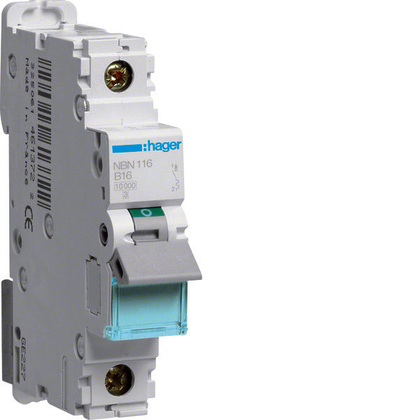Hager NBN Stroomonderbreker - NBN116