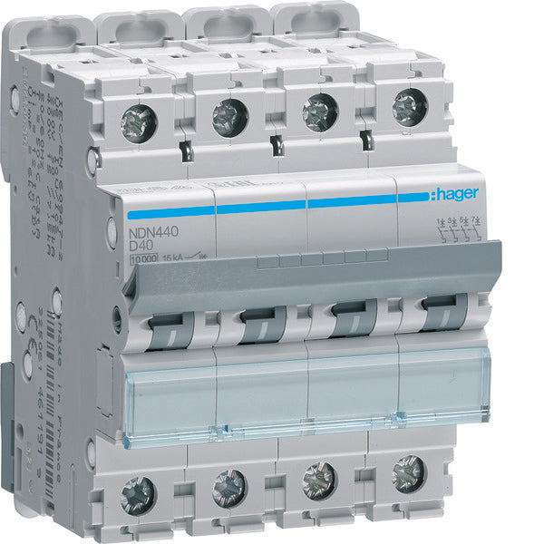 Hager NDN Circuit Breaker - NDN440