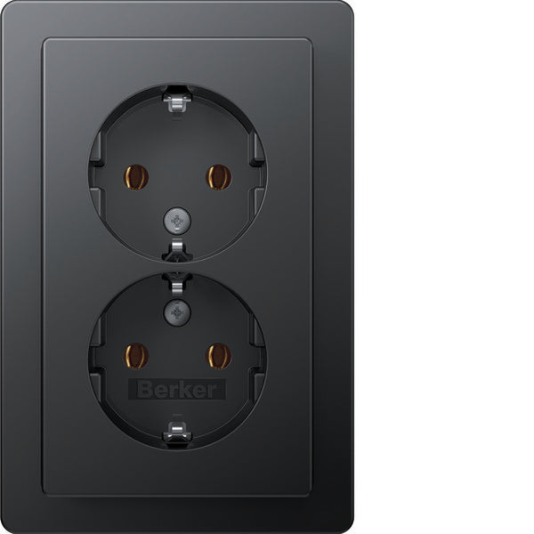 Hager Berker Q.1 Wandcontactdoos (WCD-schakelmateriaal) - 47746086