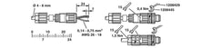 Phoenix Contact SACC-M Ronde (Industriele) Connector - 1424691