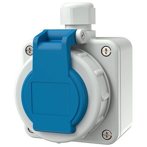 Mennekes Schuko Wandcontactdoos (WCD schakelmateriaal) - 10863