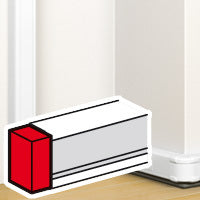 Legrand DLP eindplaat wandkanaal/zuil - 75611 [2 stuks]