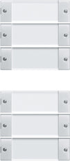 Gira Systeem 55 Besturingselement/Centrale plaat Schakelmateriaal - 213603