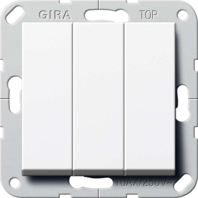 Gira Systeem 55 Installatieschakelaar - 283003