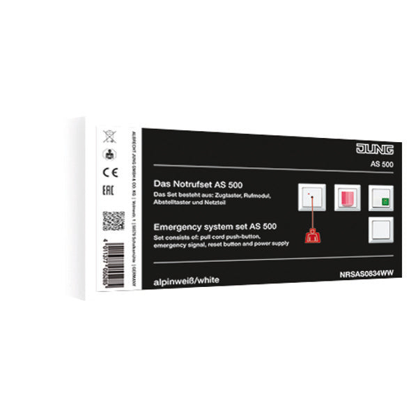 Jung AS500 Miva Schakelmateriaal - NRSAS0834WW