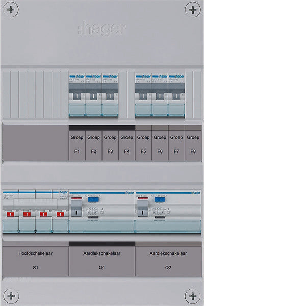Hager VISION installatiekast - VKZ33L