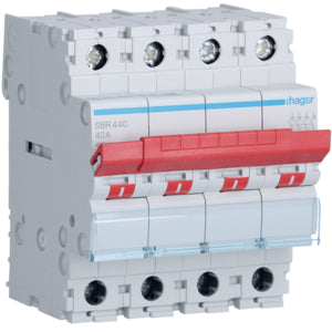Hager SBR Inbouwschakelaar Modulair - SBR440