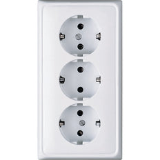 Jung CD500 wandcontactdoos (WCD-schakelmateriaal) - CD523WW