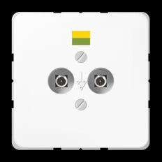 Jung CD500 Potentiaalvereffeningsstopcontact - CD565-2NWW