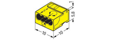 Wago Micro Lasklem - 243-504 [100 Stuks]