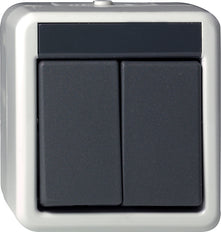 Gira Spatwaterdichte Opbouw Drukknop - 015530