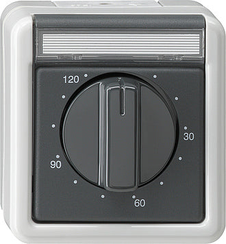 Gira Splashproof Surface-Mounted Timer For Switchgear - 032130