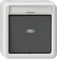 Gira Waterdichte Opbouwschakelaar - 010231