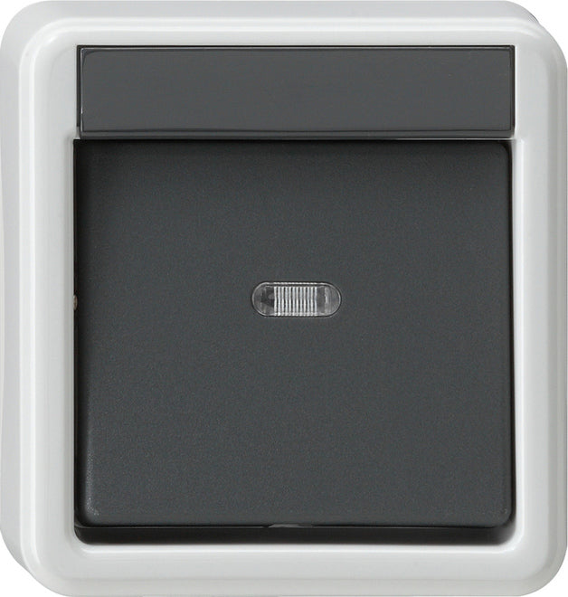 Gira Splashproof Surface-Mounted Installation Switch - 010635