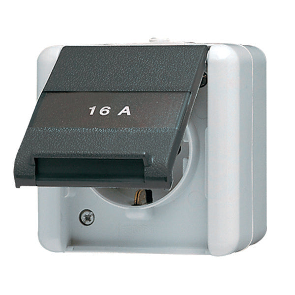 Jung WG800 Wandcontactdoos (WCD schakelmateriaal) - 820NAW