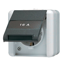 Jung WG800 Wandcontactdoos (WCD schakelmateriaal) - 820NAW