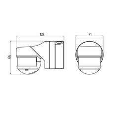 BEG Luxomat Bewegingsschakelaar (Compleet) - 93331