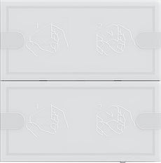 Gira TS4 Drukknop Sensor-bussysteem - 5002003