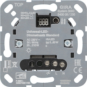 Gira Systeem 3000 Dimmer - 540000