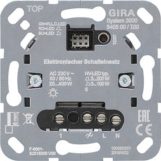Gira Systeem 3000 Elektronische Schakelaar (Compleet) - 540500