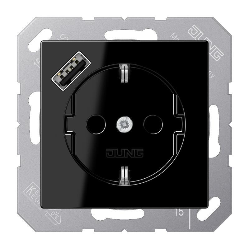 Jung Wandcontactdoos (WCD schakelmateriaal) - A1520-18ASW
