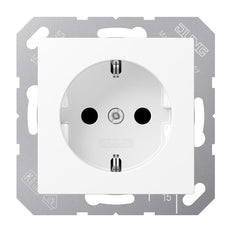 Jung A RANGE Wandstopcontact (WCD-schakelmateriaal) - A1520NBFWWM