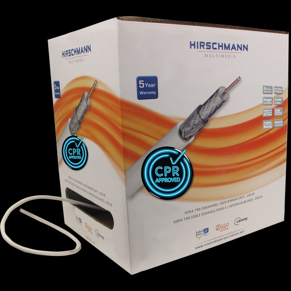Hirschmann Multimedia KOKA Coax Kabel - 298799250 [250 Meter]