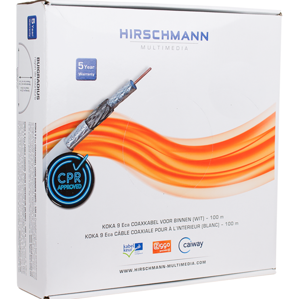 Hirschmann Multimedia KOKA Coax Kabel - 298799801 [100 Meter]
